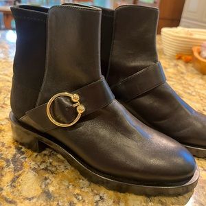 New Stuart Weitzman Luxering Bootie Women’s Size 6 EU 36.5 Retai $595 Beautiful!